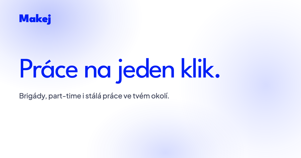 Maakj Makej! — Swajpuj. Matchuj. Pracuj.